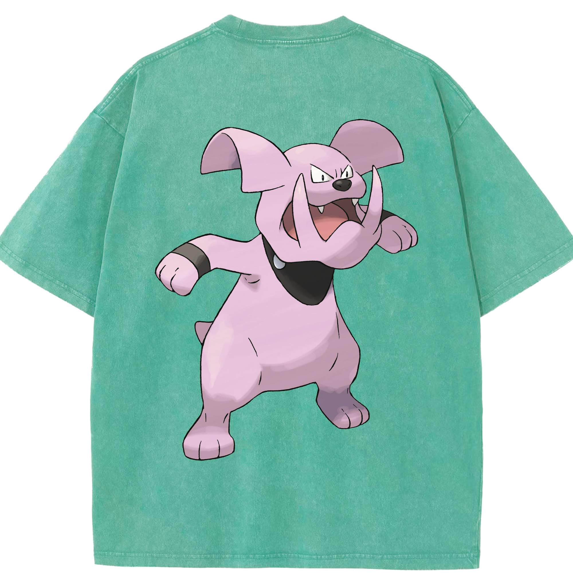 （画像用） ポケットモンスター Pokémon 綿100% ヴィンテージ風 半袖Tシャツ（背面プリント）